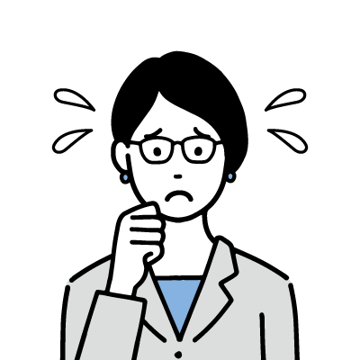 空き家で悩む女性