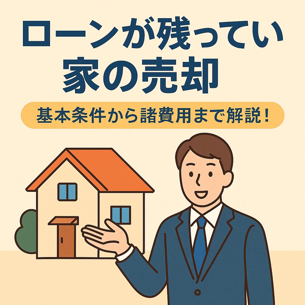 ローンが残っている家を売却する?基本条件から諸費用まで徹底解説【静岡市・藤枝市・焼津市・島田市|ラビューの不動産】